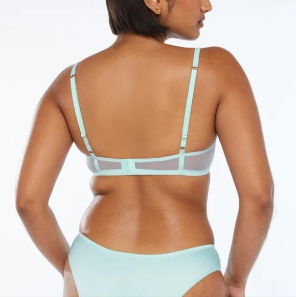 Savage X Fenty Cyber Cat Long Robe Three Piece Set - Picture 10 of 15